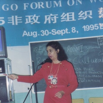 Elisabeth Mariano em IV CMM, Beijing